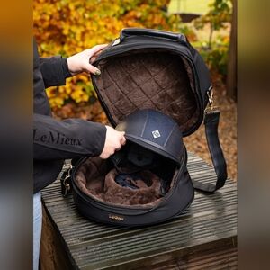 Black LeMieux Equestrian Helmet Bag